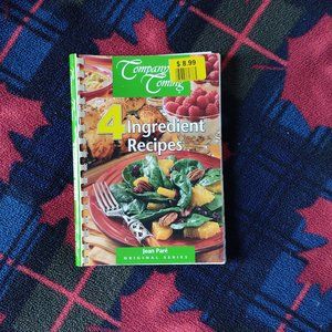 📚 3/$15 or 5/$20 📚 Company's Coming 4-Ingredient Recipes